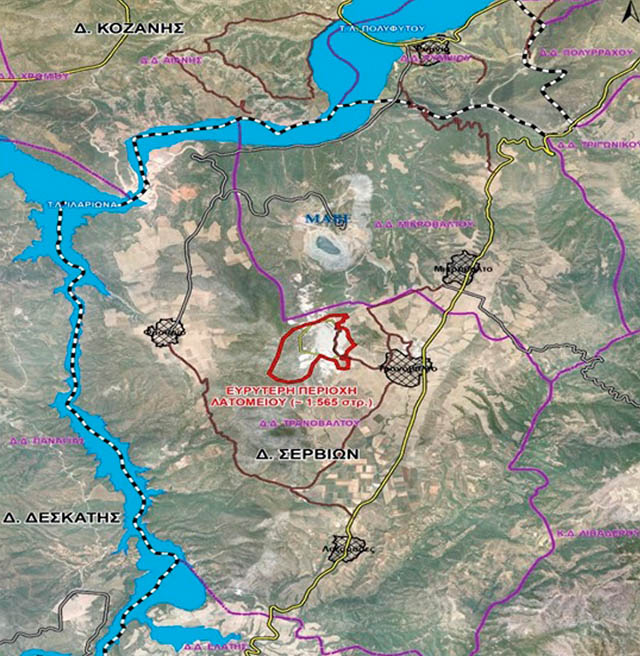 DRAFTING OF MASTER PLAN FOR INTEGRATED INTERVENTION IN THE WIDER AREA OF KAMVOUNIA AND UTILISATION OF THE MAVE SITE / KOZANI REGIONAL UNIT